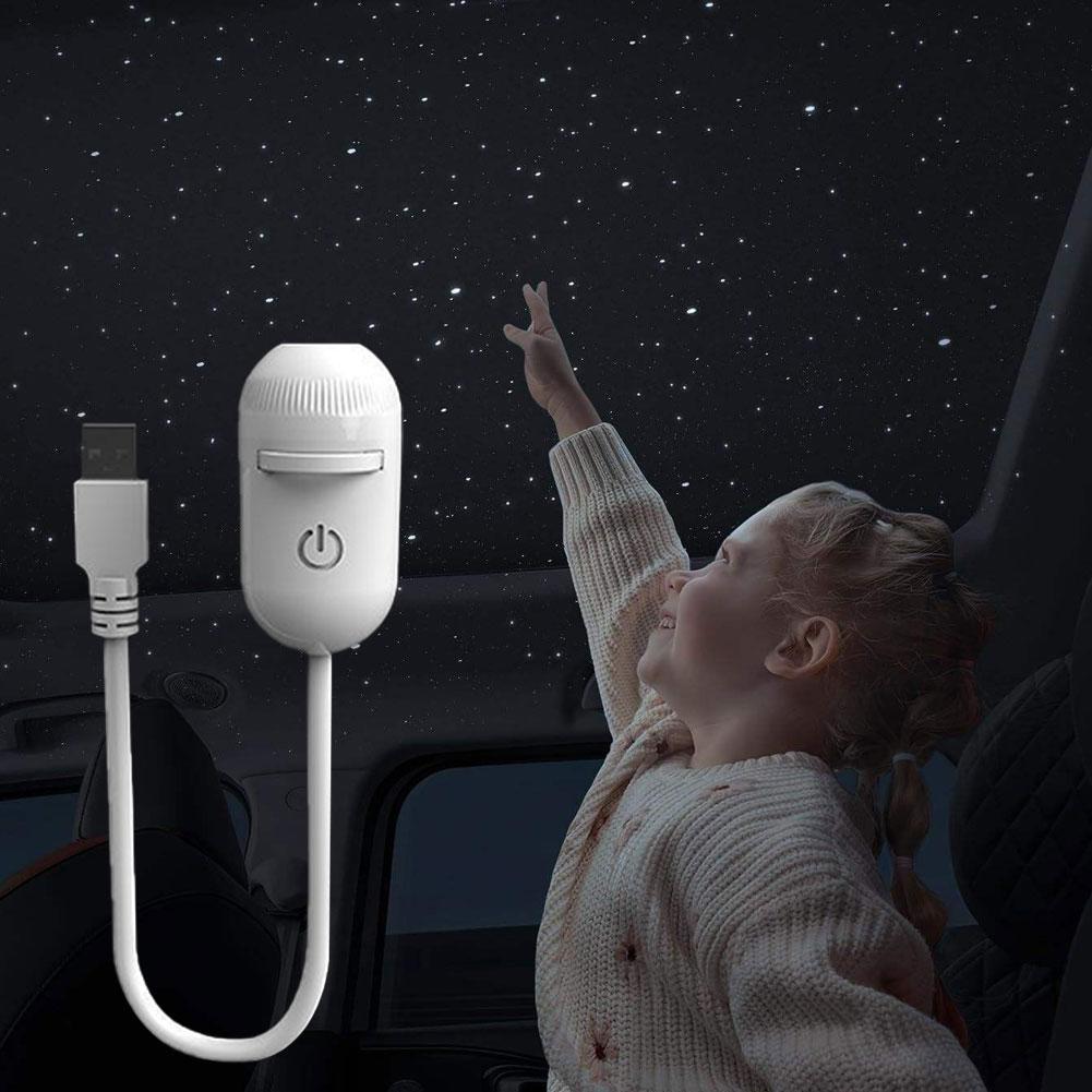 Planetarium Projector Home - 2-in-1 USB Mini-Galaxie-Sternprojektor Nachtlicht mit 12