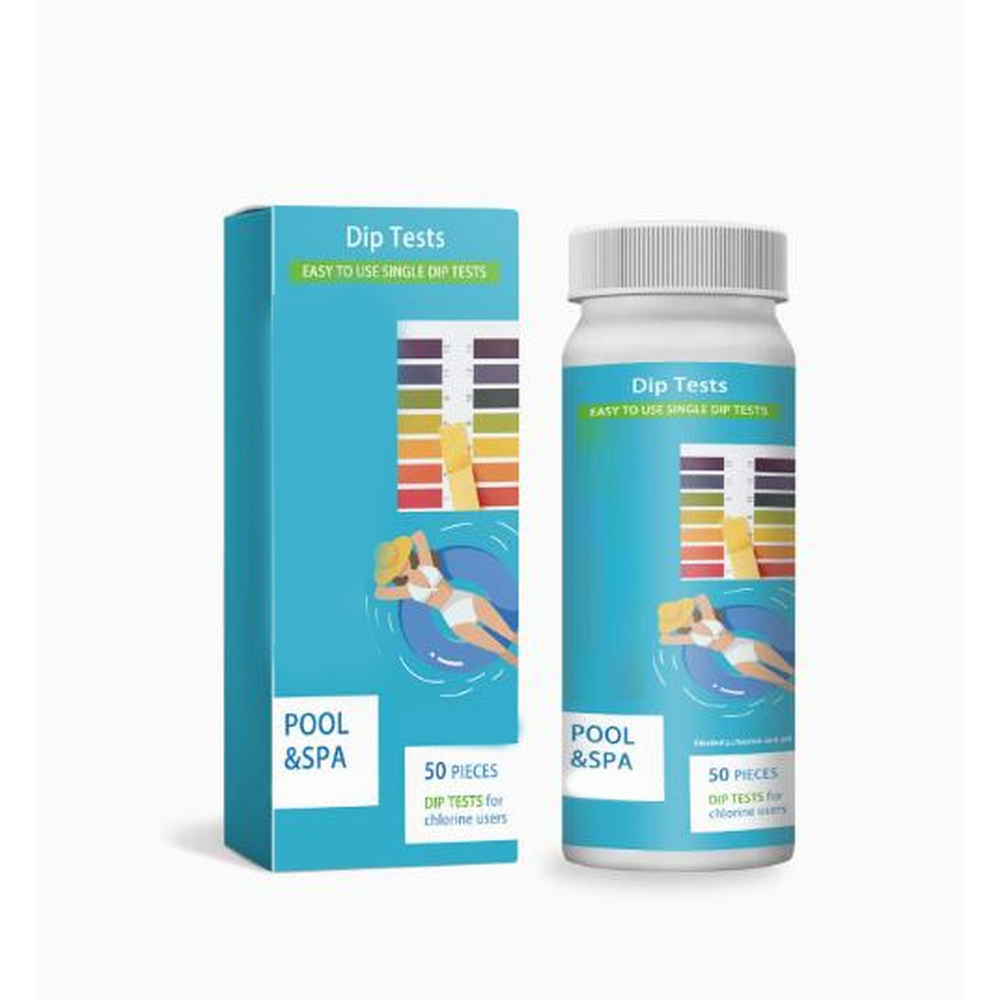 Ph Strip Test - Pool-Teststreifen 3-in-1-Set zur schnellen und genauen