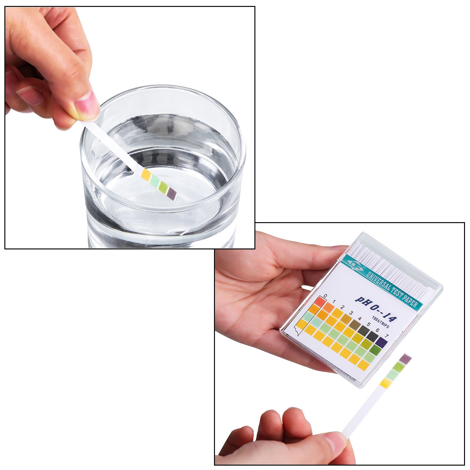 100 Streifen 0–14 PH Alkalisch – Ph Strip Test Bewertung und Preis